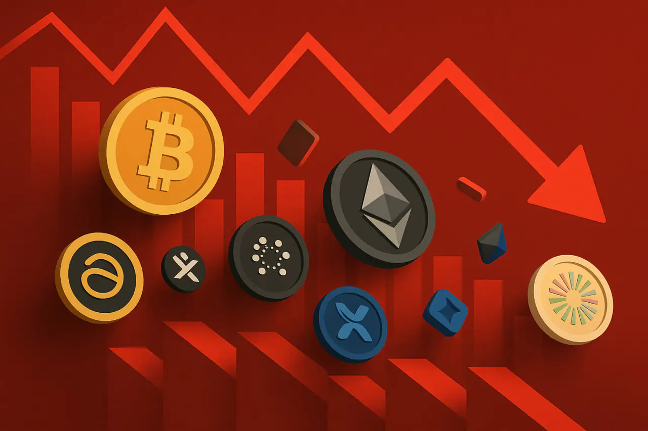 The Week’s Biggest Crypto Losers: SIREN Down 65%, ZRO and APT Follow